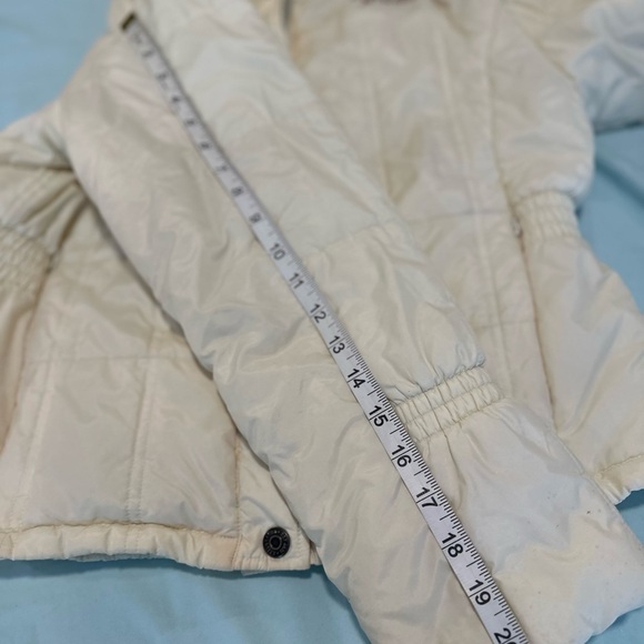 VTG Y2K Def Jam University ‘84 Women’s Sz: XL Cream Full Zip PufferJacket. - Picture 5 of 16